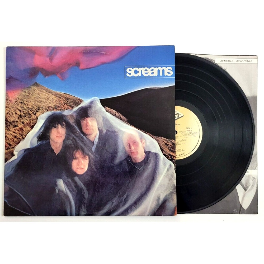 SCREAMS - SELF TITLED - ROCK LP - INFINITY RECORDS - Picture 1 of 2